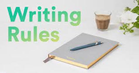 Rules Of Writing