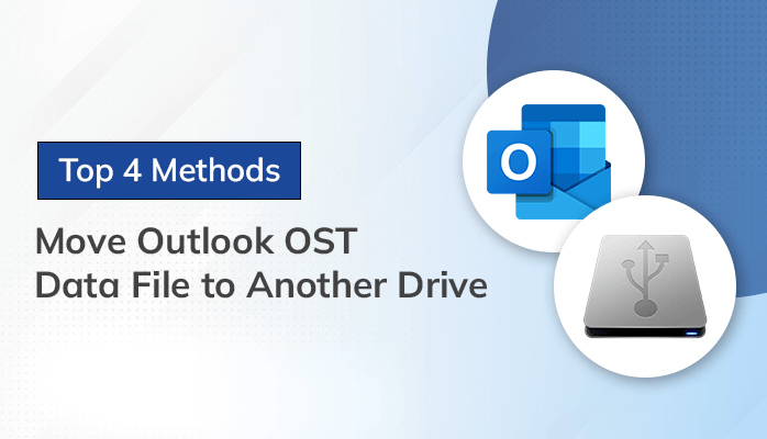 Outlook OST Data File to Another Drive
