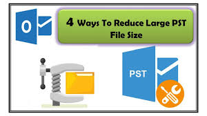 decrease size of pst file