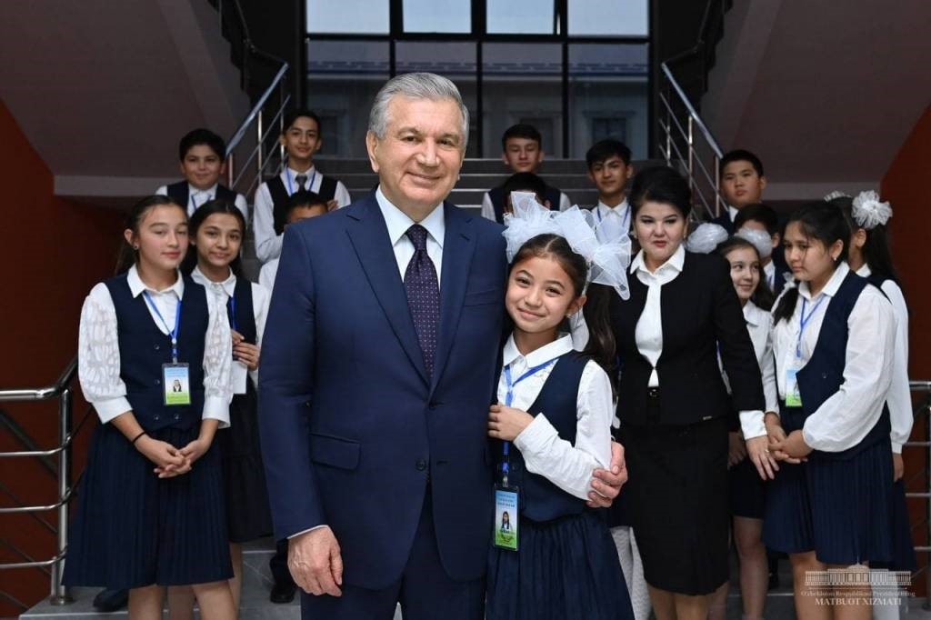 President of Uzbekistan Shavkat Mirziyoyev Education
