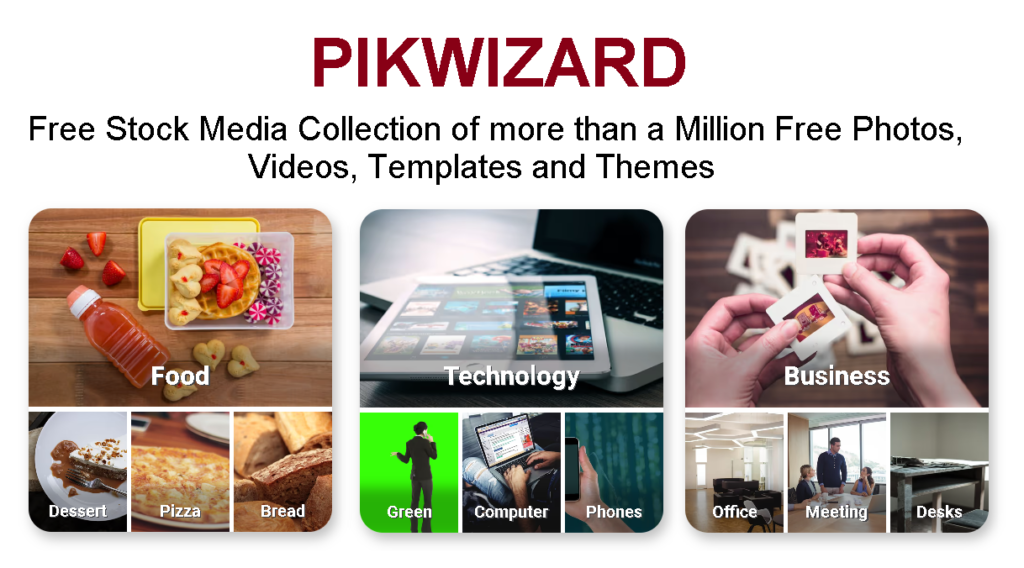 PikWizard Free Stock Photos and Videos